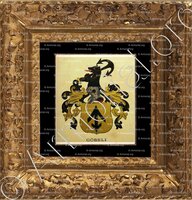 cadre-ancien-or-GÖBELI_Wappenbuch der Stadt Basel . B.Meyer Knaus 1880_Schweiz