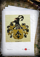 velin-d-Arches-GÖBELI_Wappenbuch der Stadt Basel . B.Meyer Knaus 1880_Schweiz