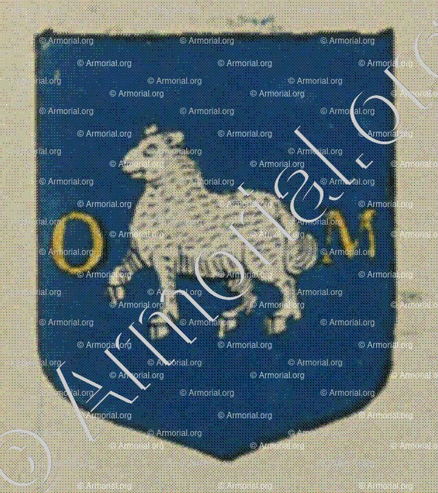 La Communauté des habitants du village d'Obermousbach (Obermuespach, Muespach-le-Haut) (Alsace)_Blason enregistré sous le règne de Louis XIV_France 