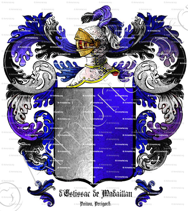 d'ESTISSAC de MADAILLAN_Poitou, Périgord._France (ii)