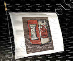 drapeau-ACHIER_Auvergne (Maison des seigneurs d'Alègre)_France
