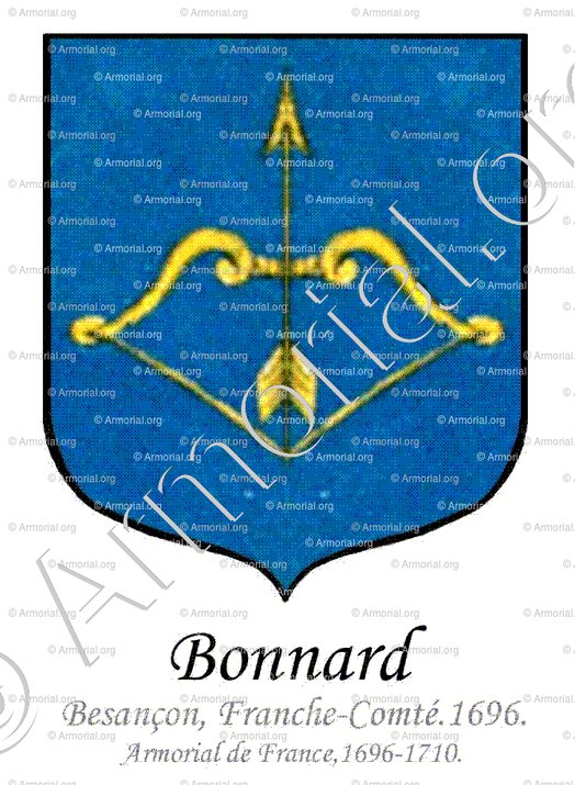 BONNARD_Besançon, Franche-Comté, 1696._France +
