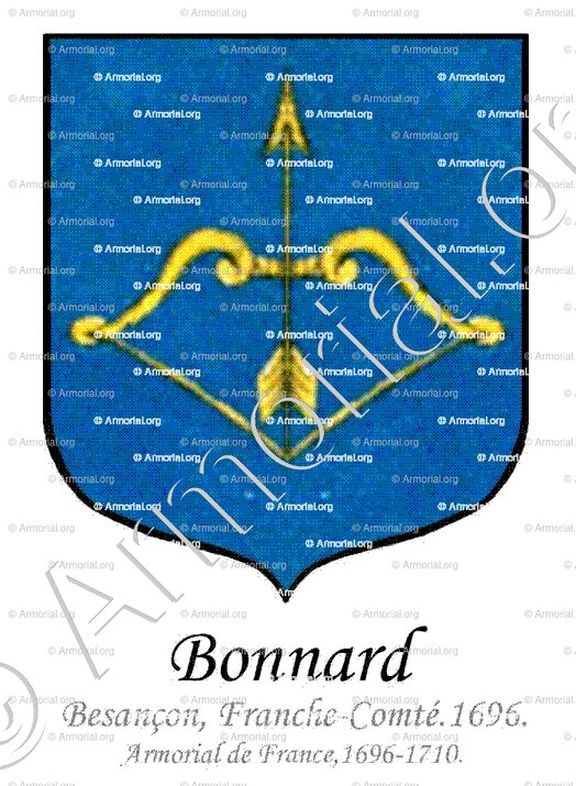BONNARD_Besançon, Franche-Comté, 1696._France +
