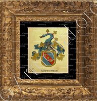 cadre-ancien-or-GOETTISHEIM_Wappenbuch der Stadt Basel . B.Meyer Knaus 1880_Schweiz