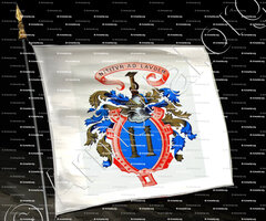 drapeau-GROSSET MEGEVE_Ancien Duché de Savoie_États de Savoie