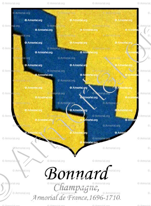 BONNARD_Champagne, 1696._France