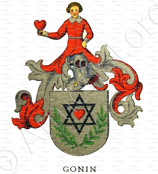 GONIN - Armorial de la ville de Bâle. B.Meyer Knaus 1880 - Schweiz. Suisse. Svizzera. (0)