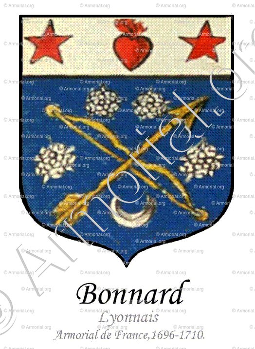 BONNARD_Lyonnais, 1696._France