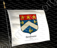 drapeau-BORDENAVE_Béarn, 1696._France