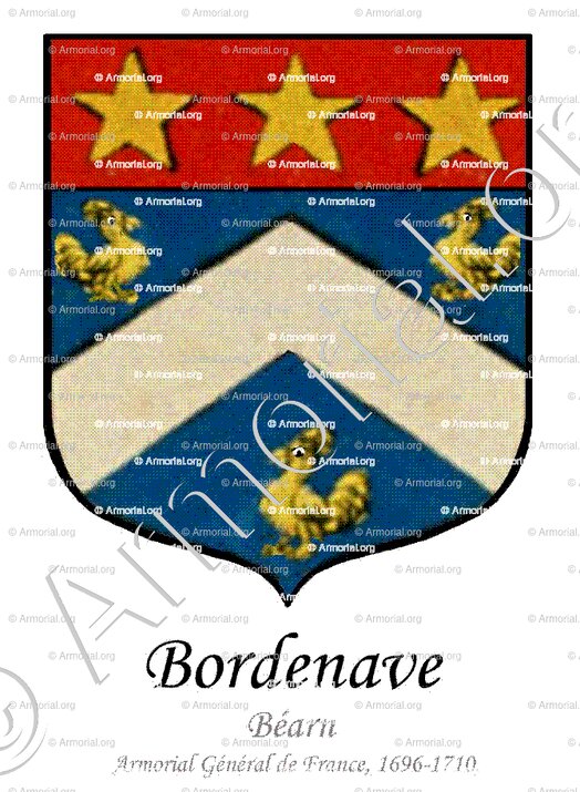 BORDENAVE_Béarn, 1696._France