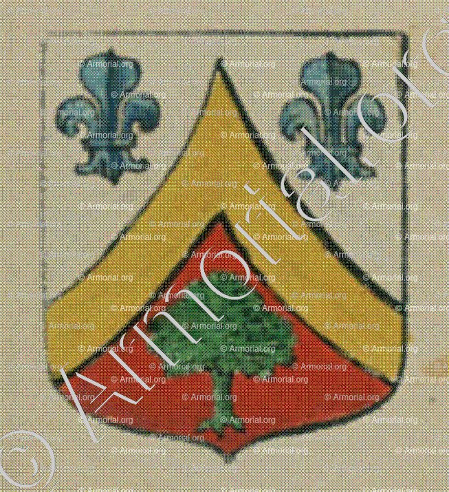 BERTSCH (Alsace)_Blason enregistré sous le règne de Louis XIV_France  (1)