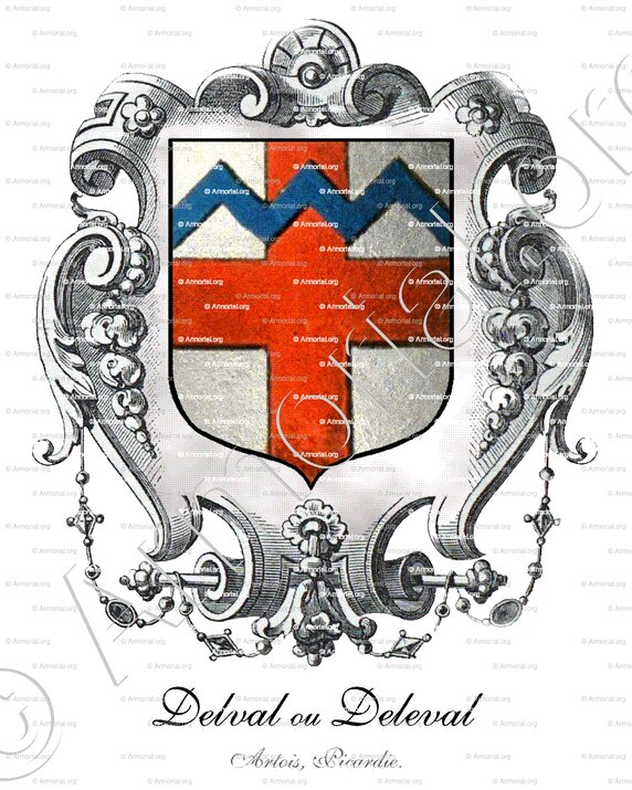 DELVAL ou DELEVAL_Artois. Picardie._France (1)