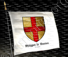 drapeau-PHILIPPOT de NANTON_Bourgogne_France