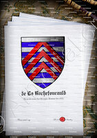 velin-d-Arches-de LA ROCHEFOUCAULD_On la dit issue des Luzigan. Connue dès 1025._France