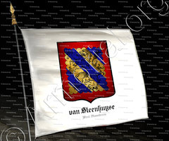 drapeau-van STEENHUYSE_West-Vlaanderen._België