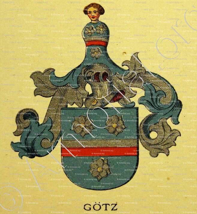 GÖTZ_Wappenbuch der Stadt Basel . B.Meyer Knaus 1880_Schweiz