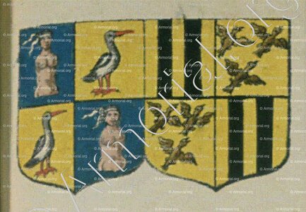 REICH de PLAZ et de FALCKENBERG sa femme (Alsace)