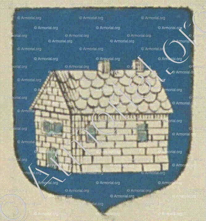 de MAISONNEUVE (La Rochelle)_Blason enregistré sous le règne de Louis XIV._France