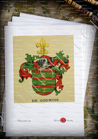 velin-d-Arches-GOUMOIS_Wappenbuch der Stadt Basel . B.Meyer Knaus 1880_Schweiz
