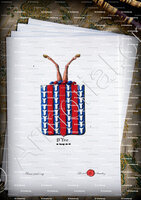 velin-d-Arches-D'YVE DE BAVAY_Armorial royal des Pays-Bas_Europe