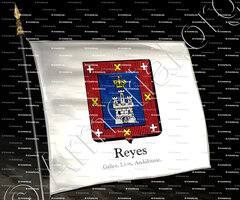 drapeau-REYES_Galice, Léon, Andalousie._Espagne ()