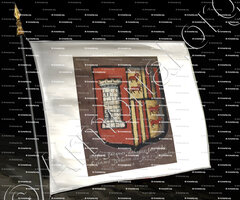 drapeau-de FOIS_Auvergne (Maison des seigneurs d'Alègre)_France