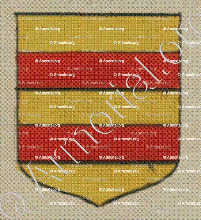 GERTZER (Alsace)_Blason enregistré sous le règne de Louis XIV_France 