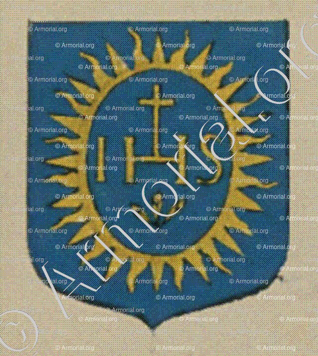 La Communauté des Jésuites de Molsheim (Alsace)_Blason enregistré sous le règne de Louis XIV_France 