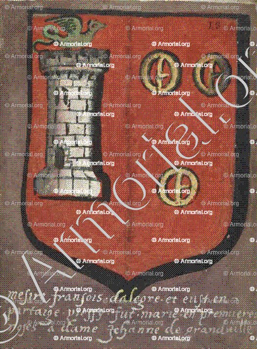 de GRANVILLE_Auvergne (Maison des seigneurs d'Alègre)_France