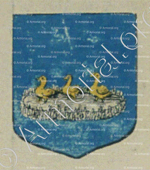 BEURRET (Alsace)_Blason enregistré sous le règne de Louis XIV_France 