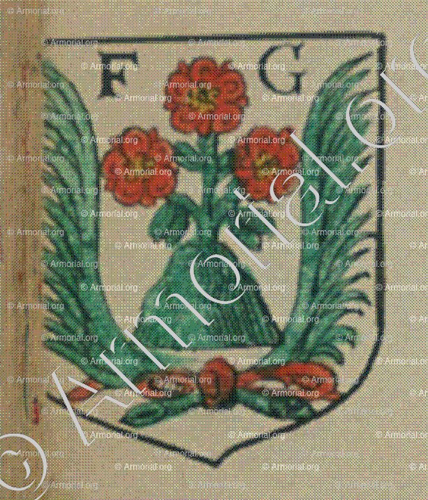GERVIG (Alsace)_Blason enregistré sous le règne de Louis XIV_France 