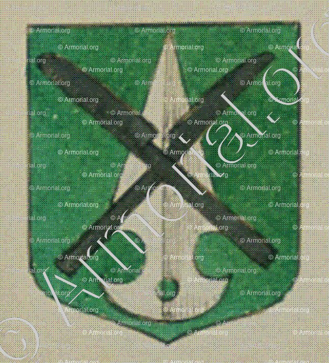 Laboureurs d'ERSTEIN (Alsace)_Blason enregistré sous le règne de Louis XIV_France