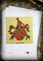 velin-d-Arches-GRETHER_Wappenbuch der Stadt Basel . B.Meyer Knaus 1880_Schweiz