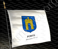 drapeau-PORTE_Provence_France ()
