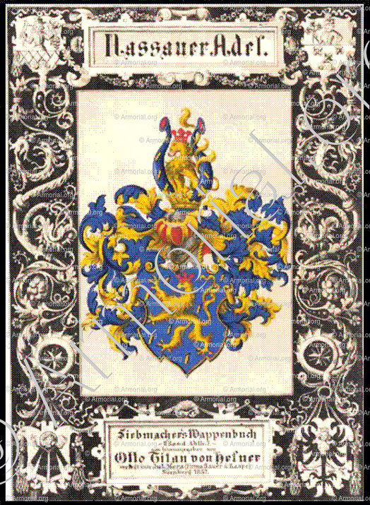 NASSAUER ADEL_Siebmacher's Wappenbuch_Deutschland