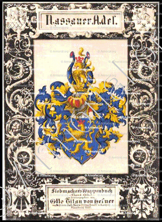 NASSAUER ADEL_Siebmacher's Wappenbuch_Deutschland