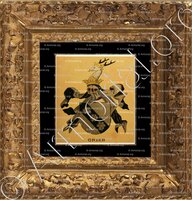 cadre-ancien-or-GRIEB_Wappenbuch der Stadt Basel . B.Meyer Knaus 1880_Schweiz