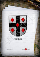 velin-d-Arches-RÜTHEN_Wappen der Stadt Rüthen._Deutschland