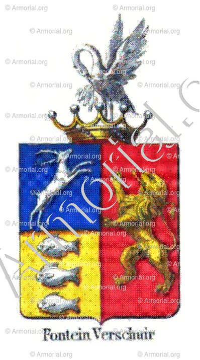 FONTEIN VERSCHUIR_Armorial royal des Pays-Bas_Europe