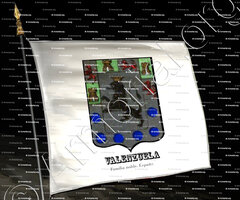 drapeau-VALENZUELA_Familia noble._España
