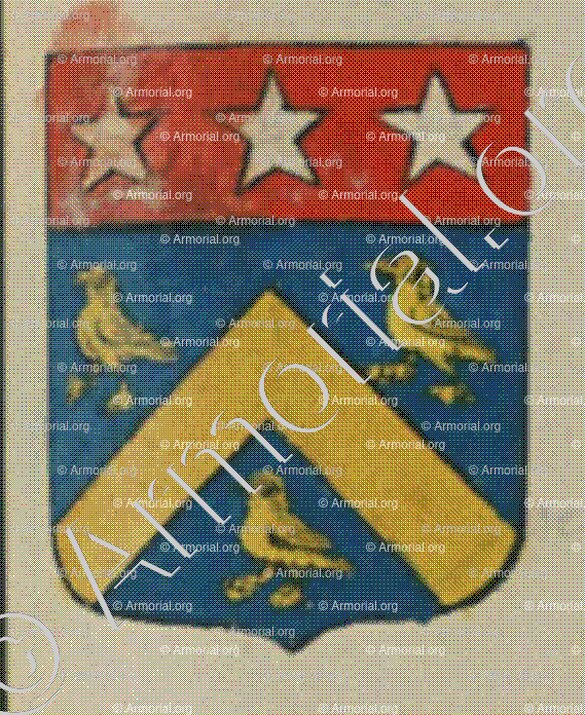 GIBOUTET (Alsace)_Blason enregistré sous le règne de Louis XIV_France 