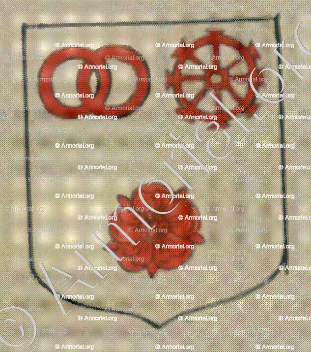 La Communauté des Maîtres Boulangers et Meuniers de Rosheim (Alsace)_Blason enregistré sous le règne de Louis XIV_France 