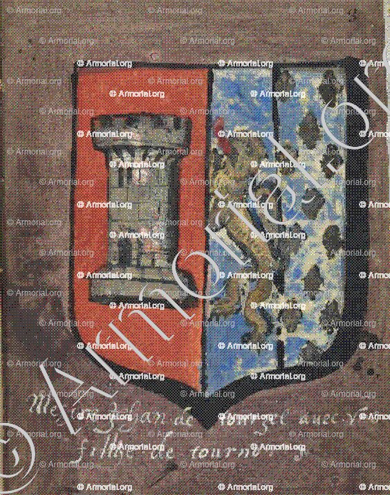 de TOURNON_Auvergne (Maison des seigneurs d'Alègre)_France
