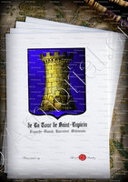 velin-d-Arches-de LA TOUR de SAINT-LUPICIN_Franche-Comté 12e siècle. Lorraine 18e siècle. Orléanais 19 e siècle._France