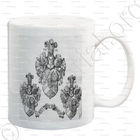 mug-SAXENCORPS_Wappen der drei Saxencorps (v.l.n.r Karlsruhe, Hannover und Danzig)