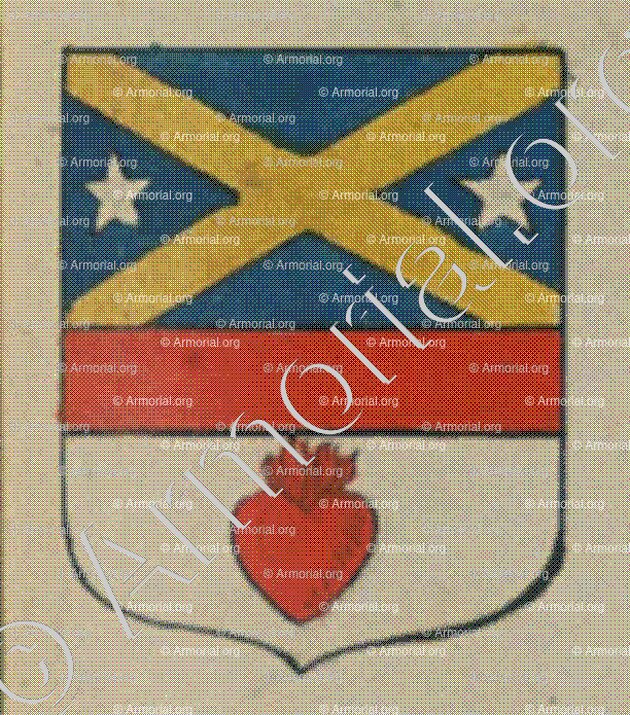 GILLERD (Alsace)_Blason enregistré sous le règne de Louis XIV_France 