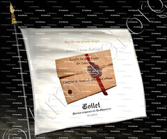 drapeau-COLLET_Achetez le dessin du blason. Buy the coat of arms design. Kaufen Sie das Wappen der Zeichnung. Acquista lo stemma del disegno. Comprar el escudo de armas del dibujo._Armorial.org