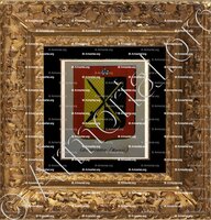 cadre-ancien-or-CAZENEUVE_Noblesse d'Empire._France