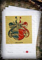 velin-d-Arches-GROBEN_Wappenbuch der Stadt Basel . B.Meyer Knaus 1880_Schweiz