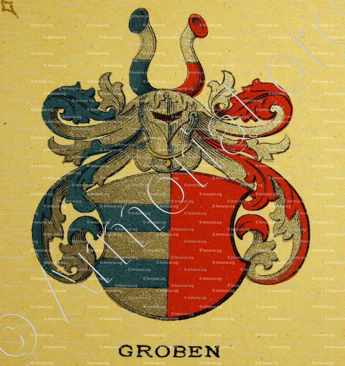 GROBEN_Wappenbuch der Stadt Basel . B.Meyer Knaus 1880_Schweiz